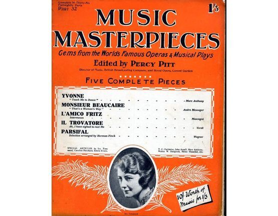 7204 | Music Masterpieces - Part 32 -  Dec 30th, 1926 - Gems from the Worlds most famous Operas and Musical plays - Special Articles by Ivy Tresmand, Carolin