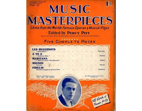7204 | Music Masterpieces - Part 35 - Feb 10th, 1927 - Gems from the Worlds most famous Operas and Musical plays - Special Articles by Kreisler, Stiles Allen