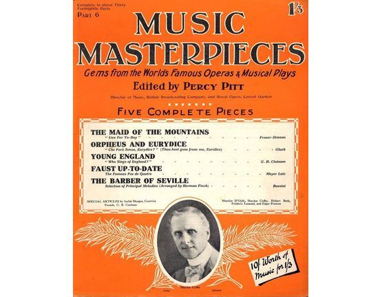 7204 | Music Masterpieces - Part 6 - Dec 23rd, 1925 - Gems from the Worlds most famous Operas and Musical plays - Special Articles by Isolde Manges, Courtice