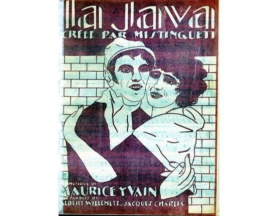 7209 | La java - Cree par Mistingueti - For Piano and Voice - French Lyrics