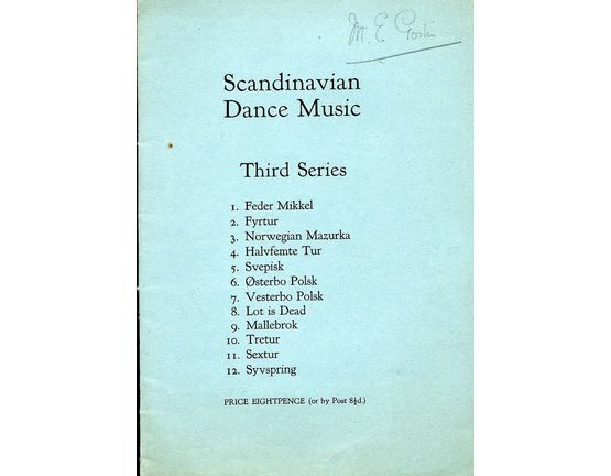 7209 | Scandinavian Dance Music - Third Series