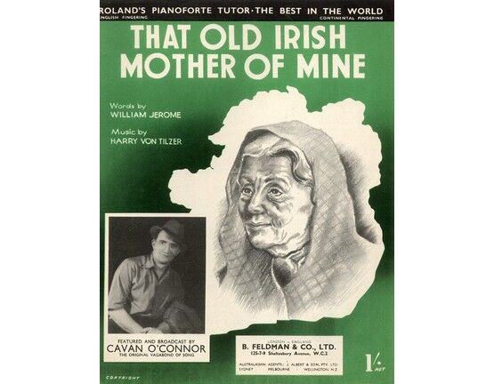 7218 | That old Irish Mother of Mine - Song