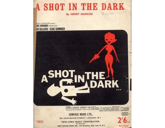 7256 | A Shot in the Dark  - Title song from the Film