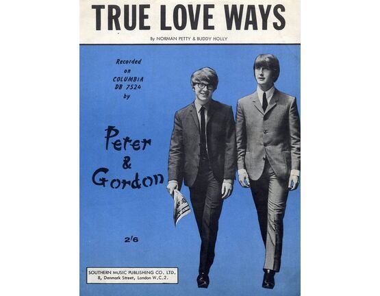 7299 | True Love Ways - song featuring Peter and Gordon