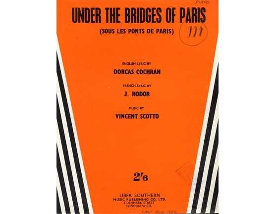 7299 | Under the Bridges of Paris (Sous les ponts de Paris) - Song
