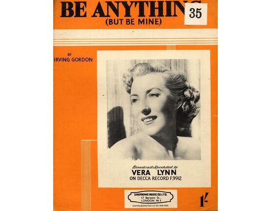 7300 | Be Anything (But be mine) - Featuring Vera Lynn