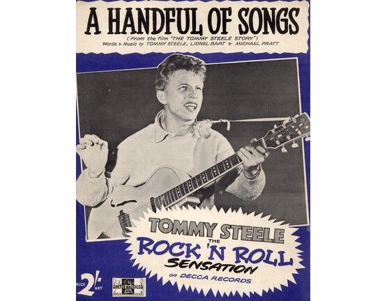7302 | A Handful of Songs -  from "The Tommy Steele Story" featuringTommy Steele