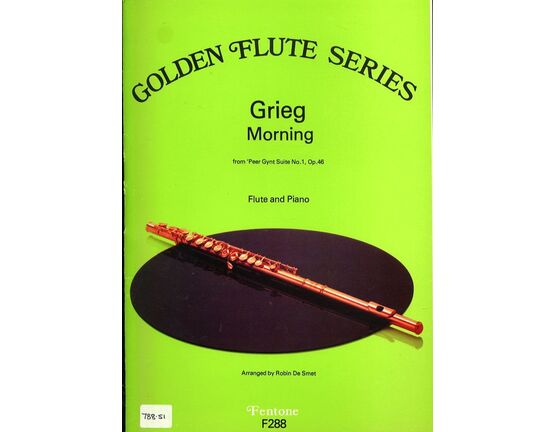 7304 | Braga - La Serenata - The Fentone Golden Flute Series No. F281 - For Flute and Piano