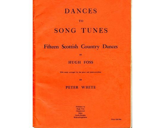 7373 | Dances to Song Tunes - Fifteen Scottish Country Dances - For Piano and Piano Accordion - With a Guide to Steps