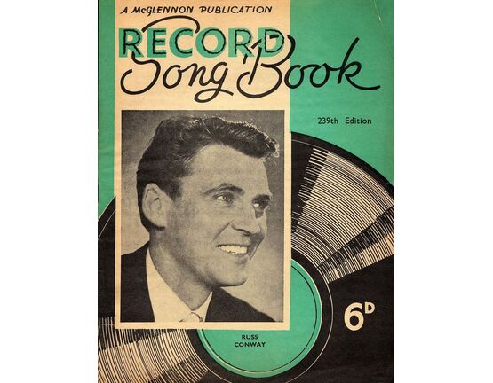 7417 | Record Song Book, 239th Edition. Featuring Russ conway with a small biography