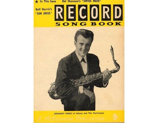 7417 | Record Song Book - Featuring Johnny Paris of Johnny and The Hurricanes
