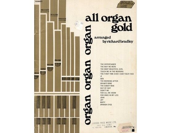 7421 | All Organ Gold - Gold Line 9