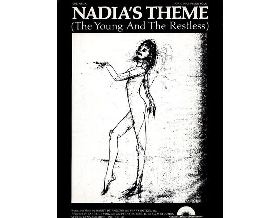 7421 | Nadia's Theme (The Young and The Restless) - Original Piano Solo