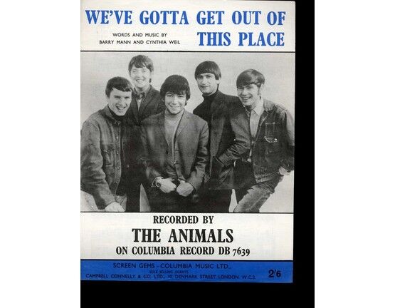 7421 | We've Gotta Get Out of This Place - Featuring The Animals
