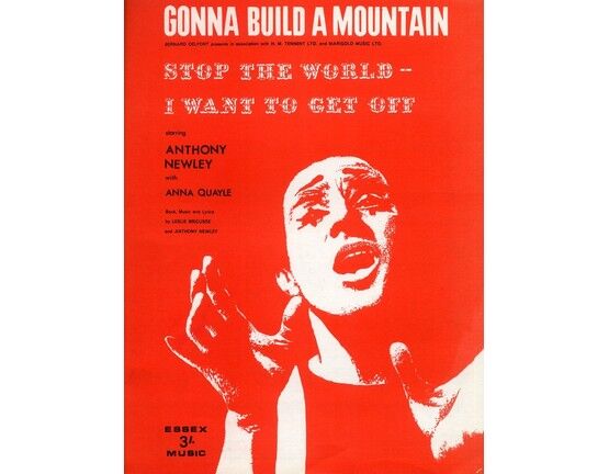7424 | Gonna Build a Mountain - Song as performed by Anthony Newley in "Stop The World, I Want to Get Off".