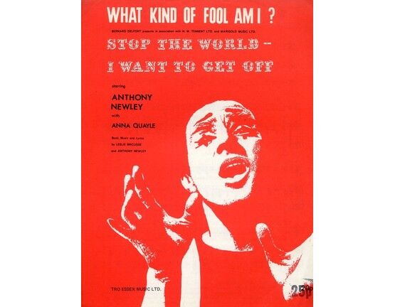 7424 | What Kind of Fool Am I -  Anthony Newley in "Stop the World I Want to Get Off"