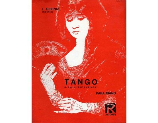 7466 | Tango - No. 2 from "Suite Espana" - For Piano