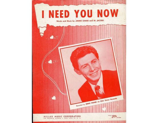 7474 | I Need you now - Featuring Eddie Fisher