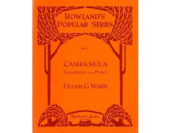 7478 | Campanula - Tarantelle pour Piano - Rowlands Popular Series