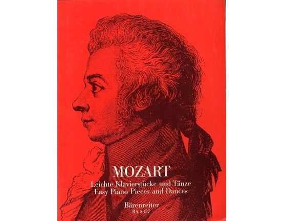 7505 | Mozart - Easy Piano Pieces and Dances