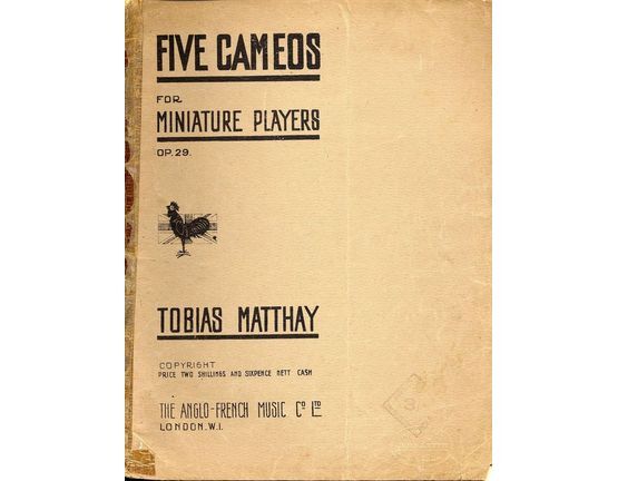 7513 | Five Cameos for Miniature Players - Op. 29