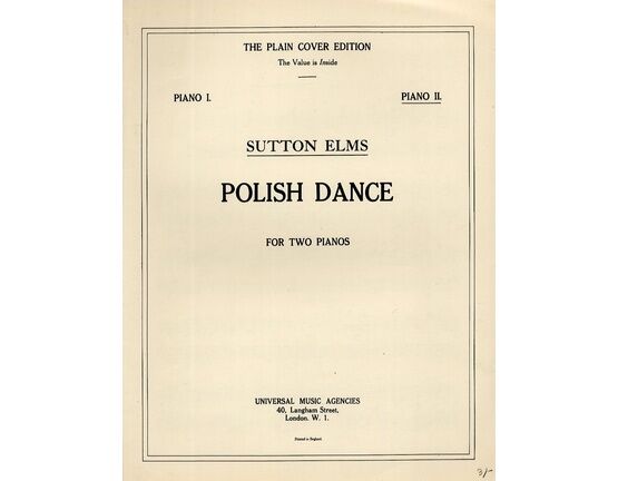 7544 | Polish Dance - For Two Pianos