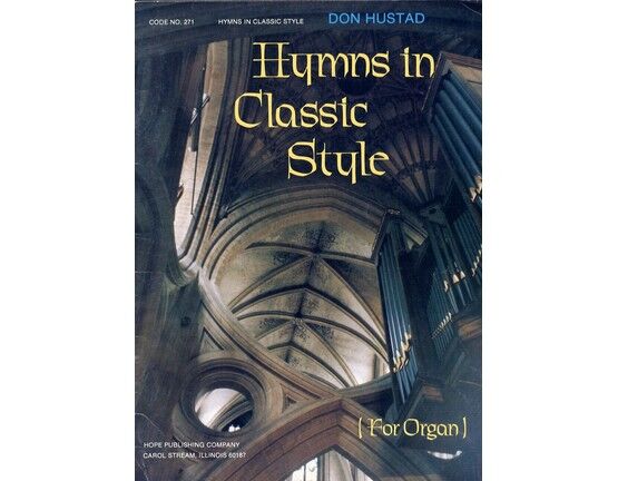 7630 | Hymns in Classic Style - For Organ