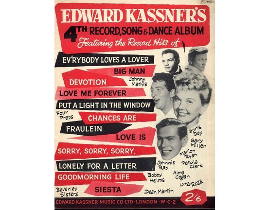 7632 | Edward Kassner's 4th Record, Song & Dance Album