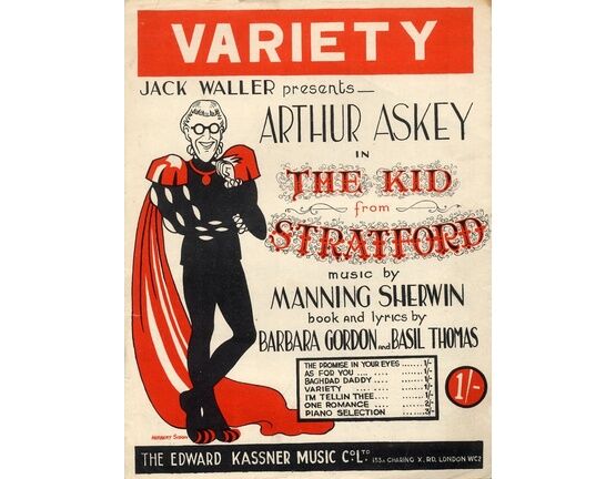7632 | Variety - Song from the Jack Waller Musical The Kid From Stratford - Featuring Arthur Askey