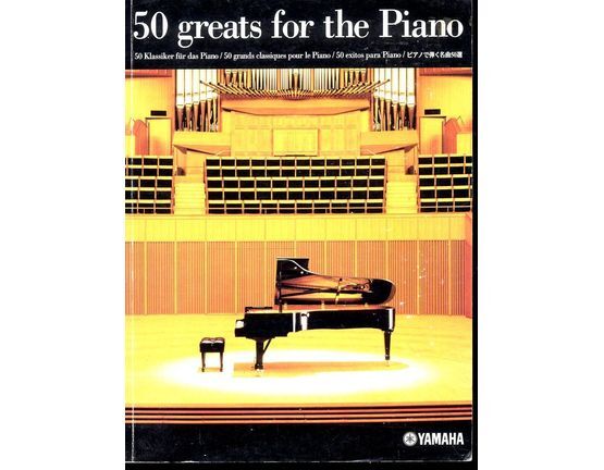 7634 | 50 Greats for the Piano - Yamaha No. 720310