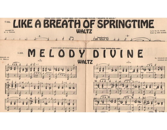 7694 | (a) Melody Dive - Waltz  (b) Like a Breath of Springtime - Waltz