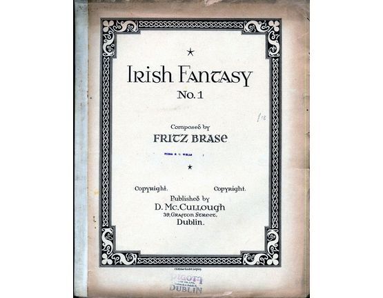 7698 | Irish Fantasy No. 1 - For Piano Solo