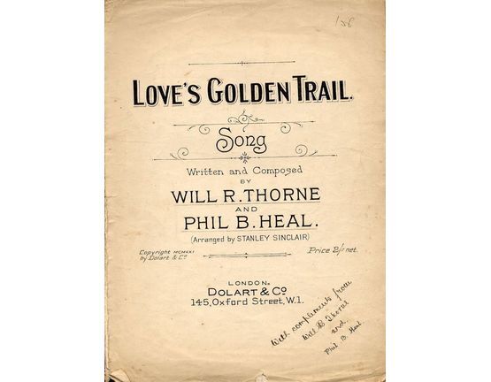 7721 | Love's Golden Trail - Song in key of F major