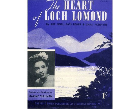7747 | The Heart of Loch Lomond - Song featuring Maxine Sullivan