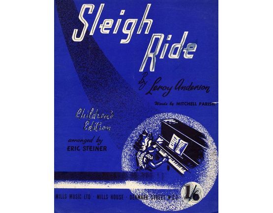 7764 | Sleigh Ride - Piano Solo -  Children's Edition