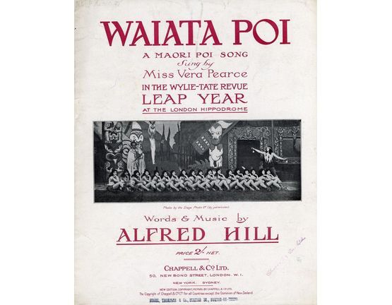 7765 | Waiata Poi - A Maori Poi Song - Sung by Miss Vera Pearce in the Wylie-Tate Revue Leap Year at the London Hippodrome