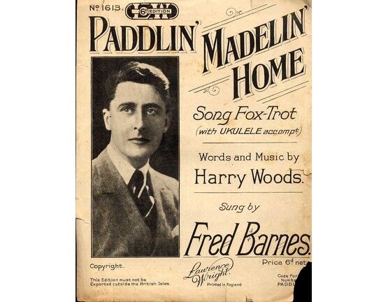7767 | Paddlin Madelin Home - Song - Featuring Fred Barnes