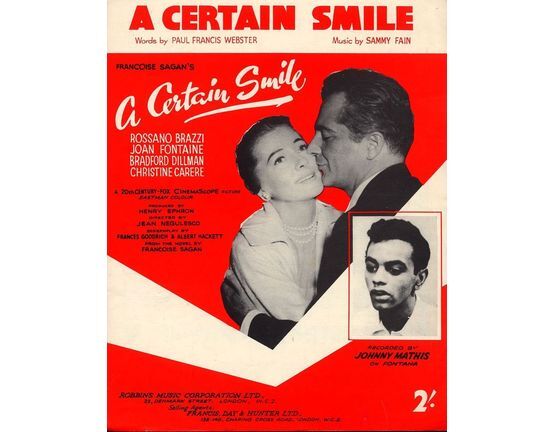 7773 | A Certain Smile - Featuring Rossano Brazzi and Joan Fontaine