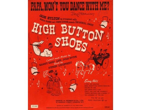 7779 | Papa Won't You Dance With Me -  from "High Button Shoes"