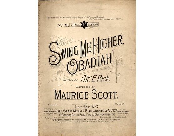 7790 | Swing Me Higher Obadiah! - Song