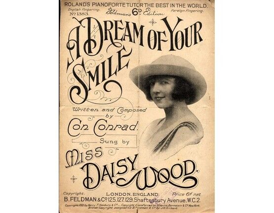 7791 | A Dream of Your Smile - Featuring Miss Daisy Wood