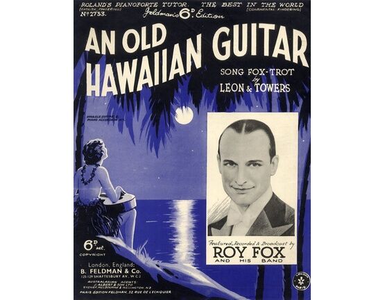 7791 | An Old Hawaiian Guitar - Song featuring Roy Fox