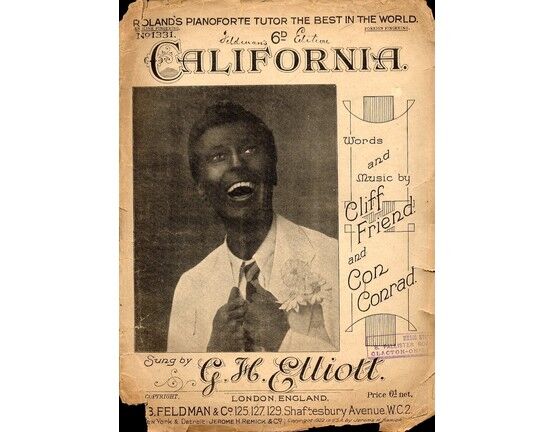 7791 | California Here I Come - Song Featuring G. H. Elliot