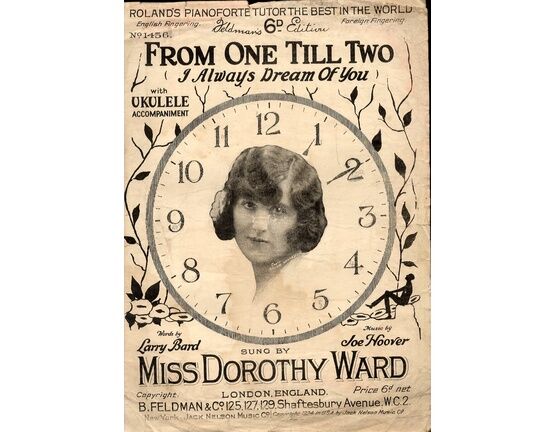 7791 | From One Till Two (I Always Dream of You ) - Song Featuring Miss Dorothy Ward
