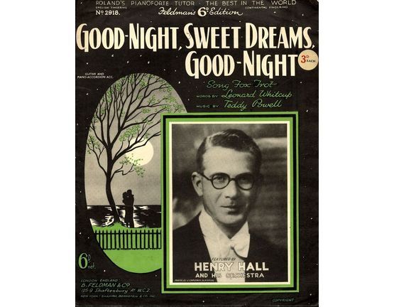 7791 | Good night, Sweet Dreams, Good night - Song Fox Trot featuring Henry Hall