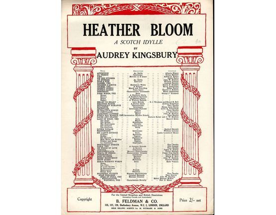7791 | Hather Bloom - A Scotch Idylle for Piano