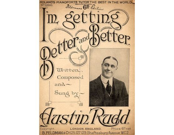 7791 | I'm Getting Better and Better - Song sung by Austin Rudd
