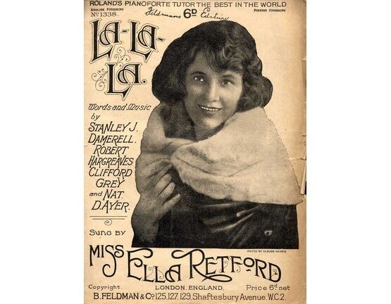 7791 | La - La - La - Featuring Miss Ella Retford
