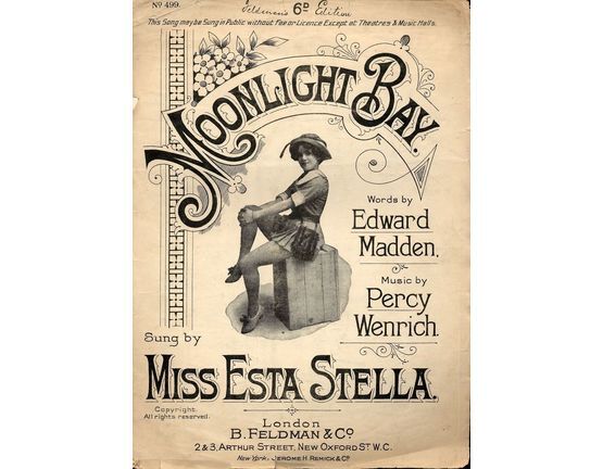 7791 | Moonlight Bay, from On Moonlight Bay starring Miss Esta Stella