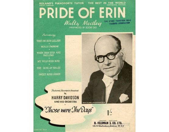 7791 | Pride of Erin - Waltz Medley - Featuring Harry Davidson in "Those were the Days"